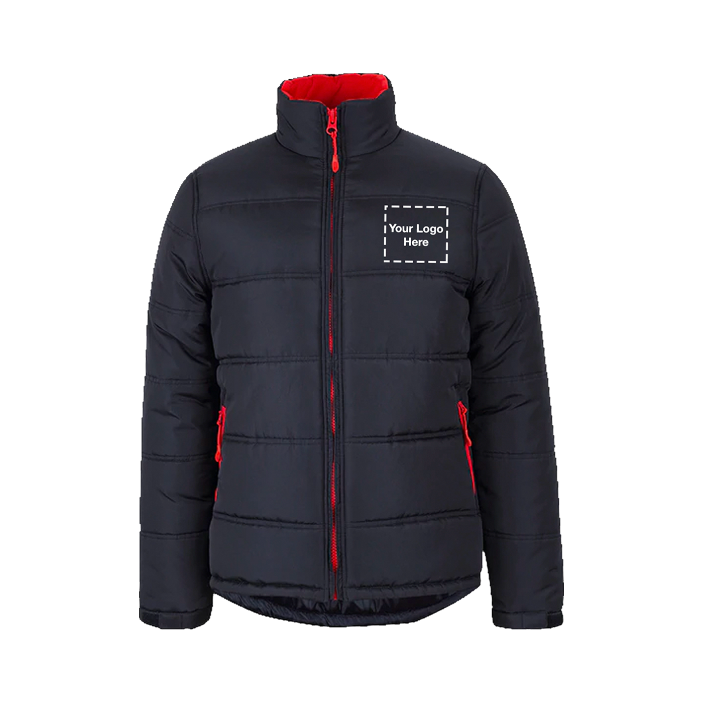 Co-branded Puffer Contrast Jacket