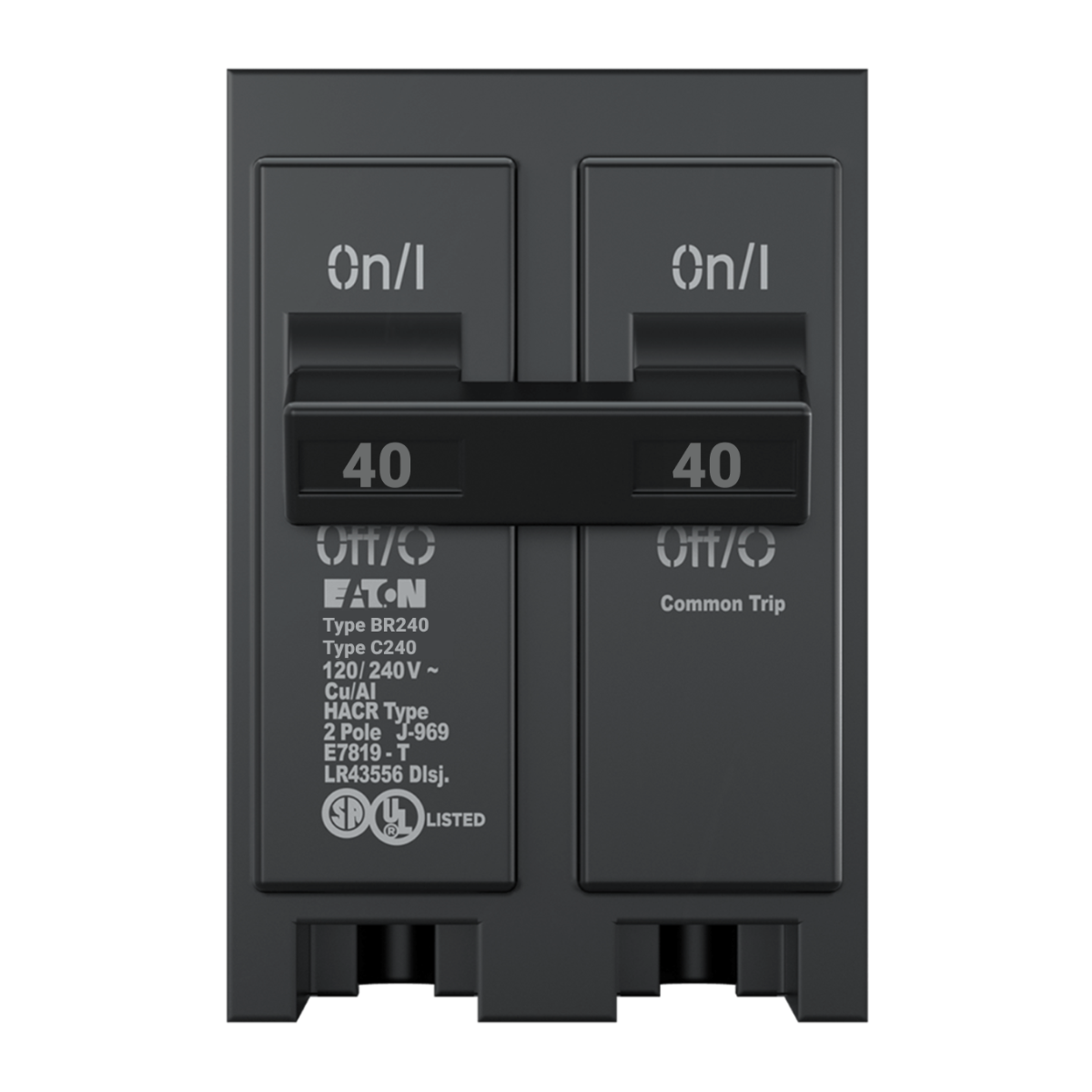 Eaton BR Circuit Breaker (without hold-down support)