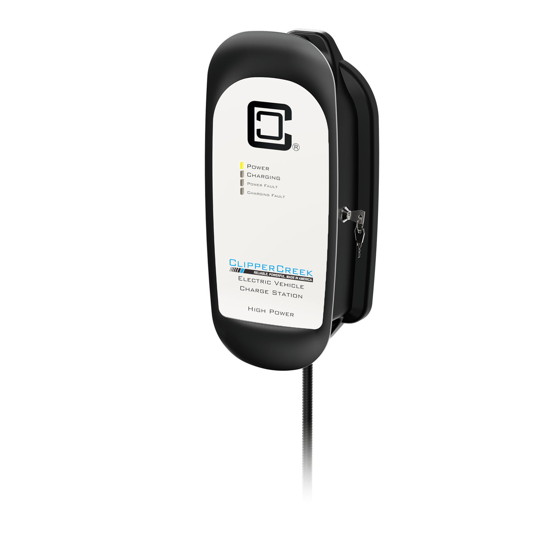ClipperCreek HCS-40 EV Charger with ChargeGuard