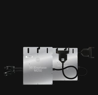 Image of the M-series micorinverter family lined up