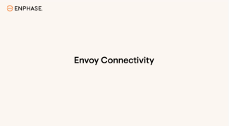 Envoy connectivity 